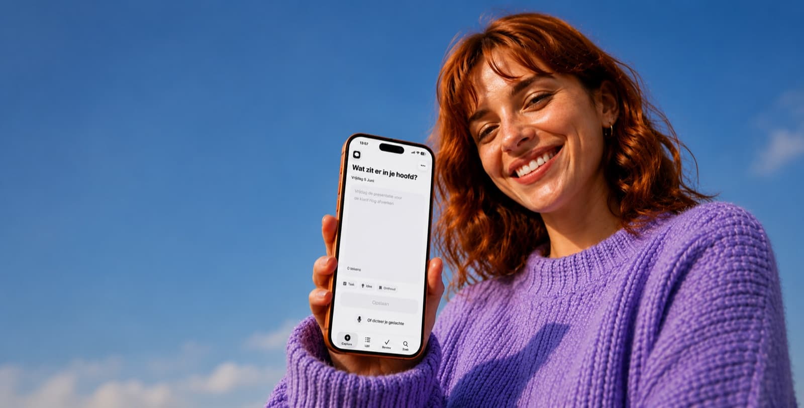 Digitale taakflow op een smartphone
